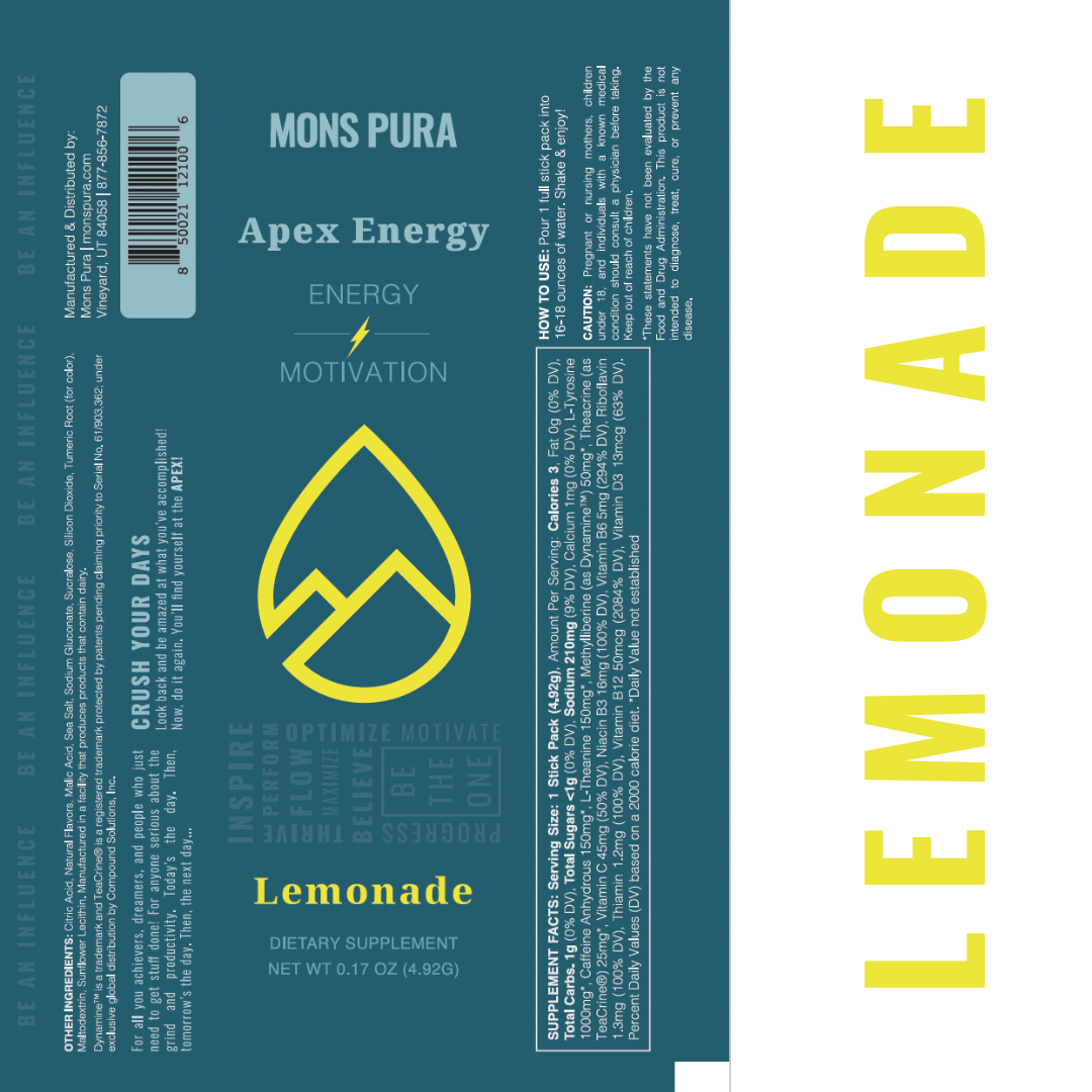 Apex Energy Single Serve
