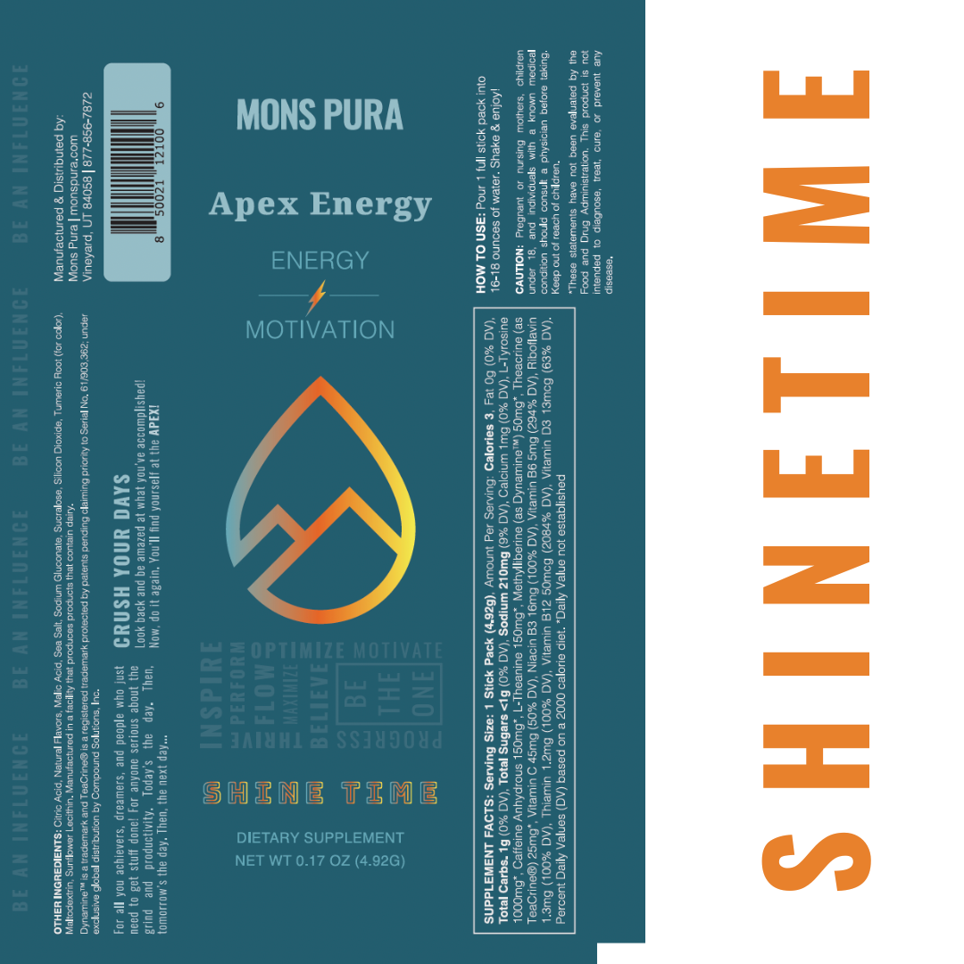 Apex Energy Single Serve