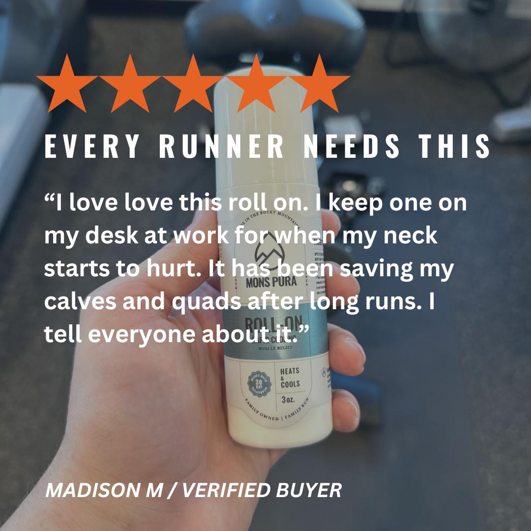 Rapid Cooling Muscle Relief Roll On + Mystery Gift