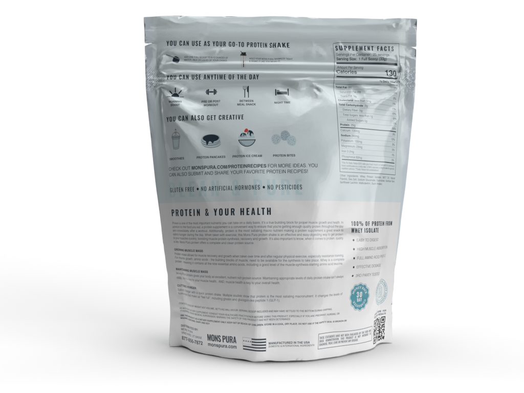 Whey Protein Isolate Designer