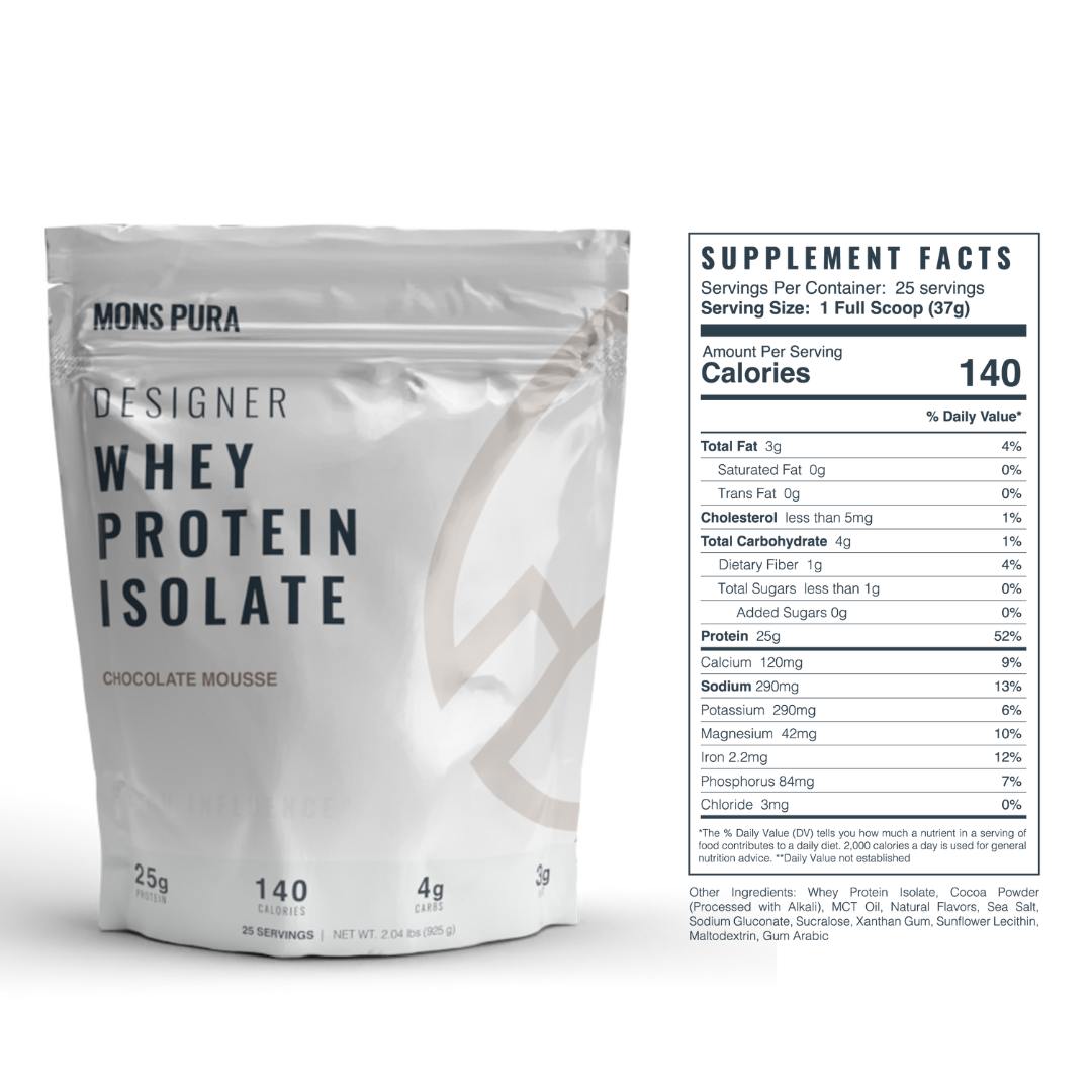 Whey Protein Isolate Designer