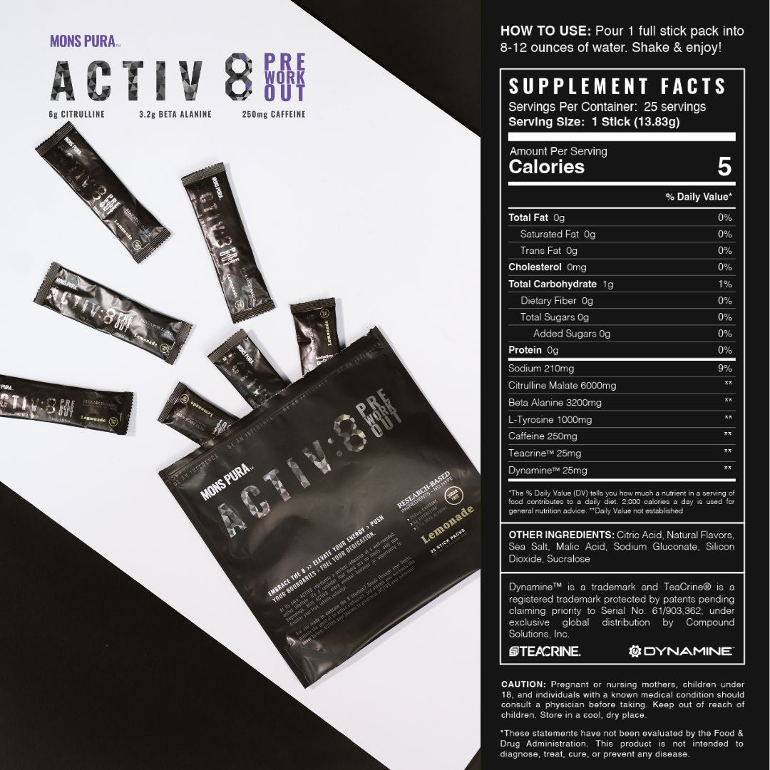 Activ8 Pre-Workout